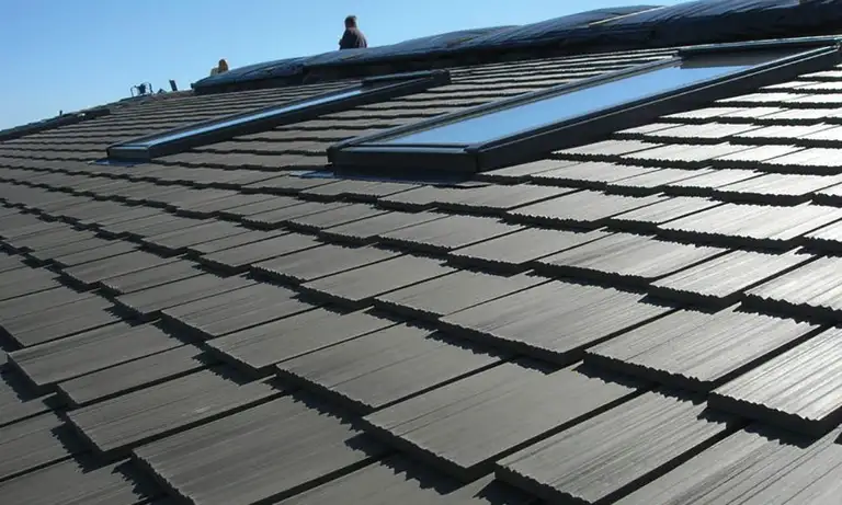 Rubber project by Reid’s Roofing