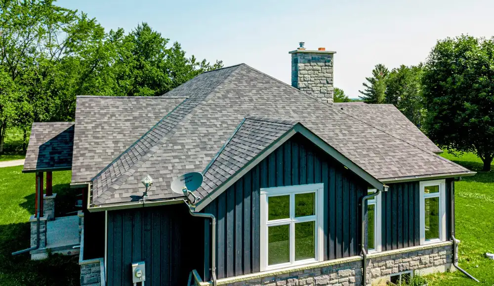 Shingles project by Reid’s Roofing