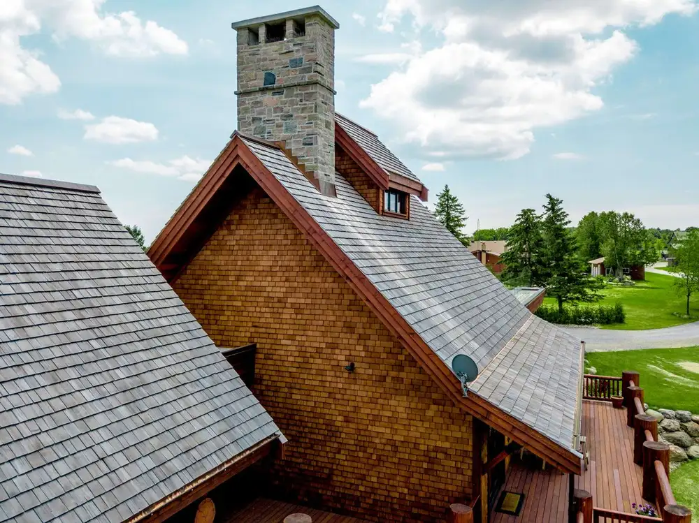 Cedar project by Reid’s Roofing