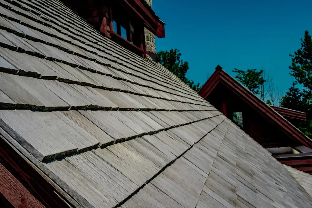 Cedar project by Reid’s Roofing