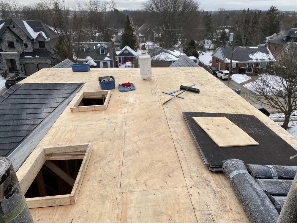 Flat Roofing project by Reid’s Roofing