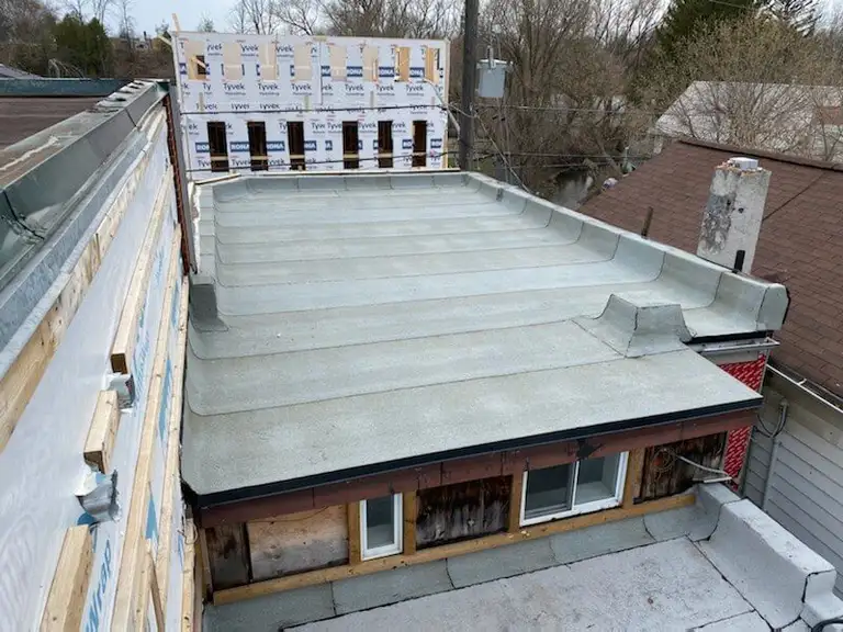 Flat Roofing project by Reid’s Roofing